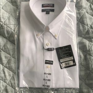 Kirkland white button down